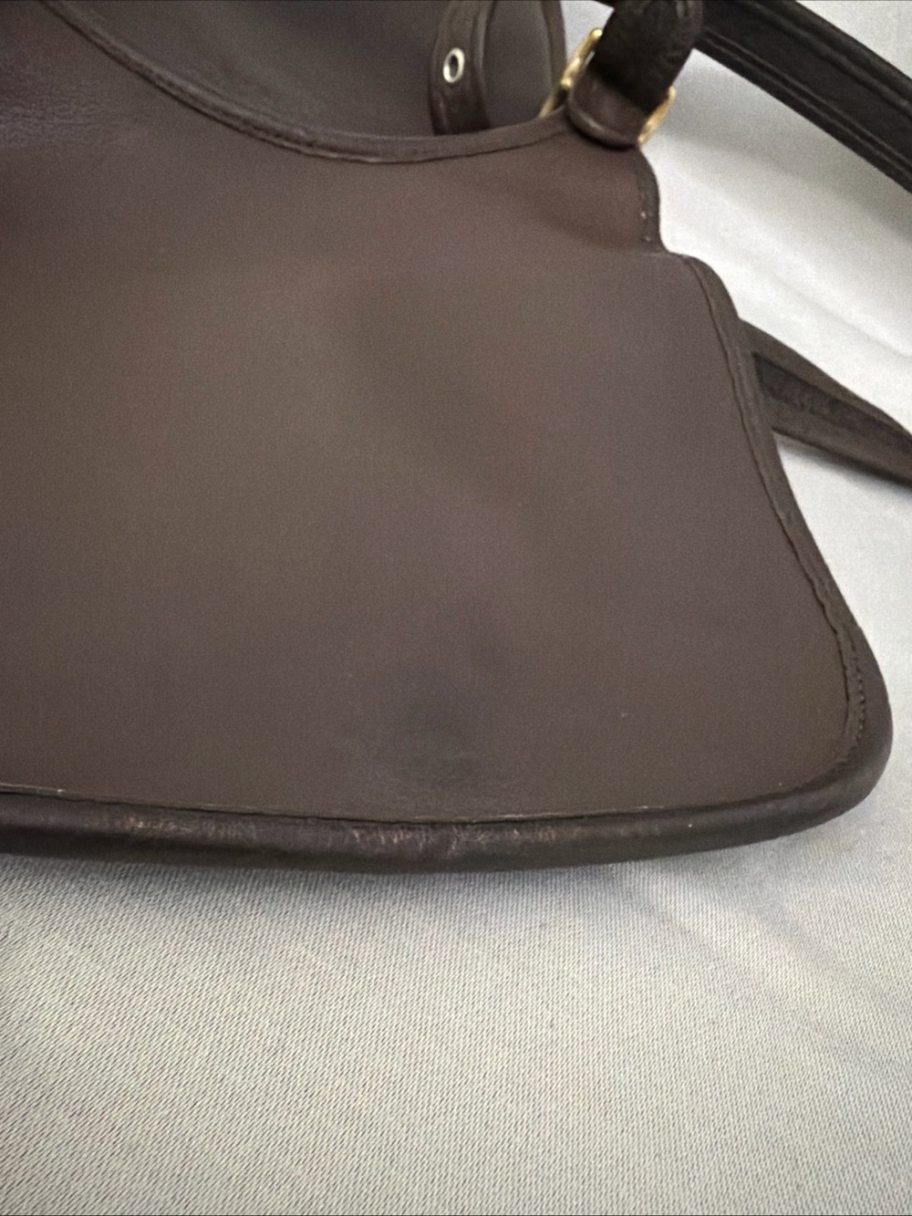 Brown Coach 9949 Faith Oliver Legrone Legacy- 90s Y2K Vintage Mahogany - Picture 13 of 15